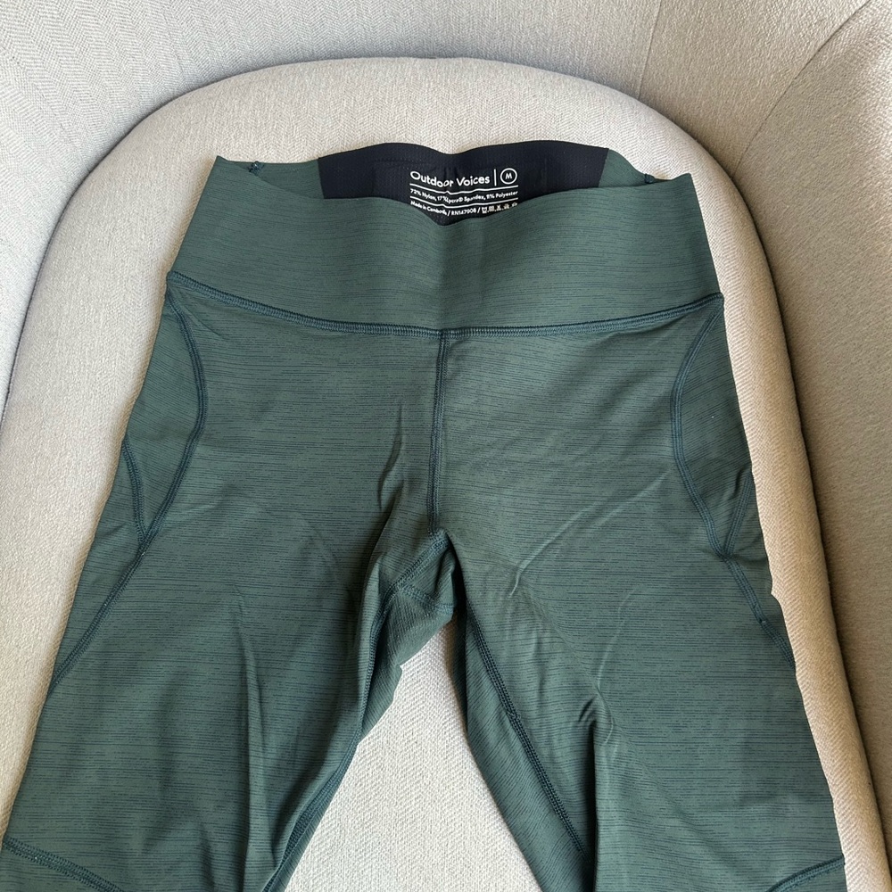 Outdoor Voices Forest Green Leggings